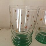 Set of 6 vintage glasses