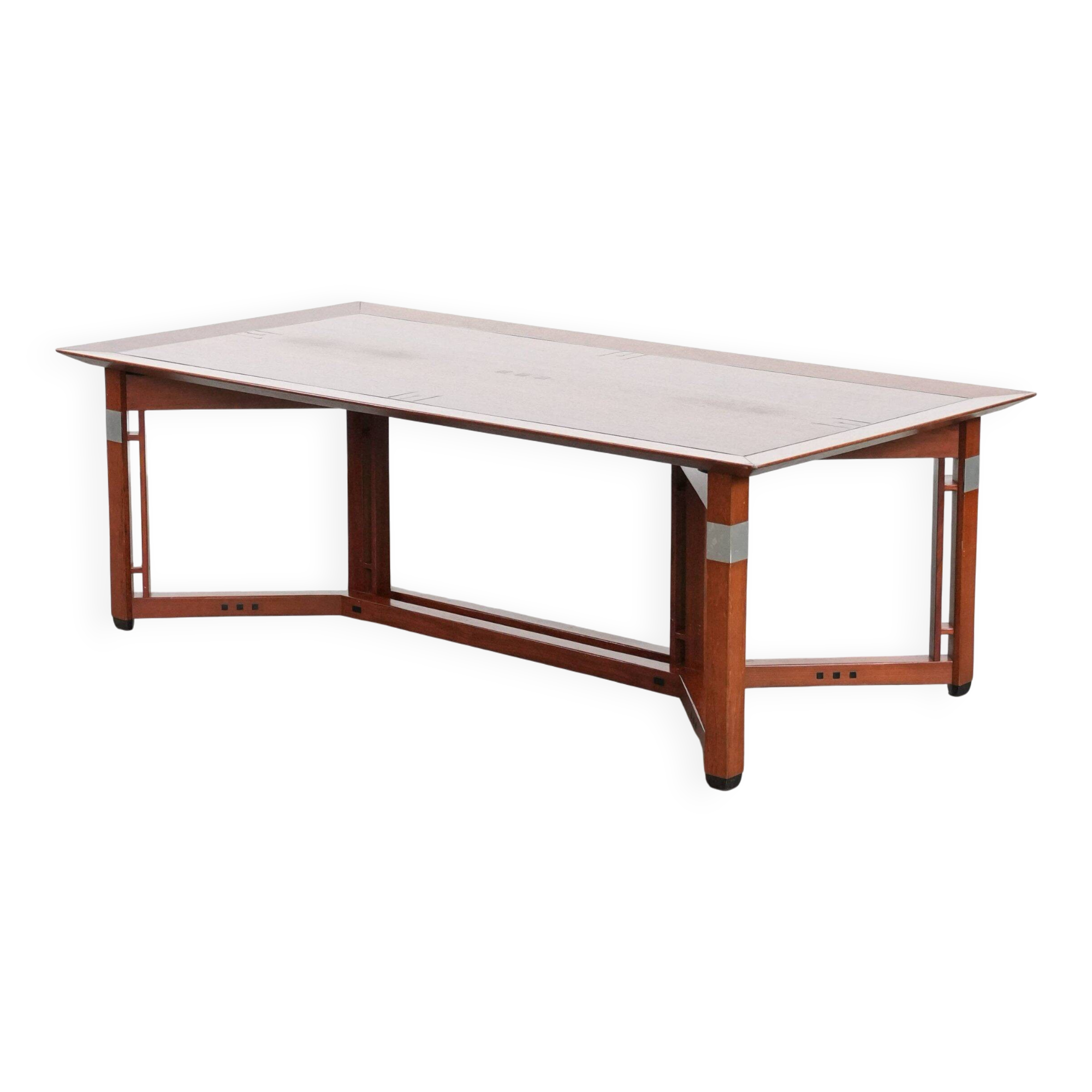 Beautifully designed rectangular Art Deco coffee table