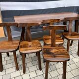 Aranjou  table and chair 1980s