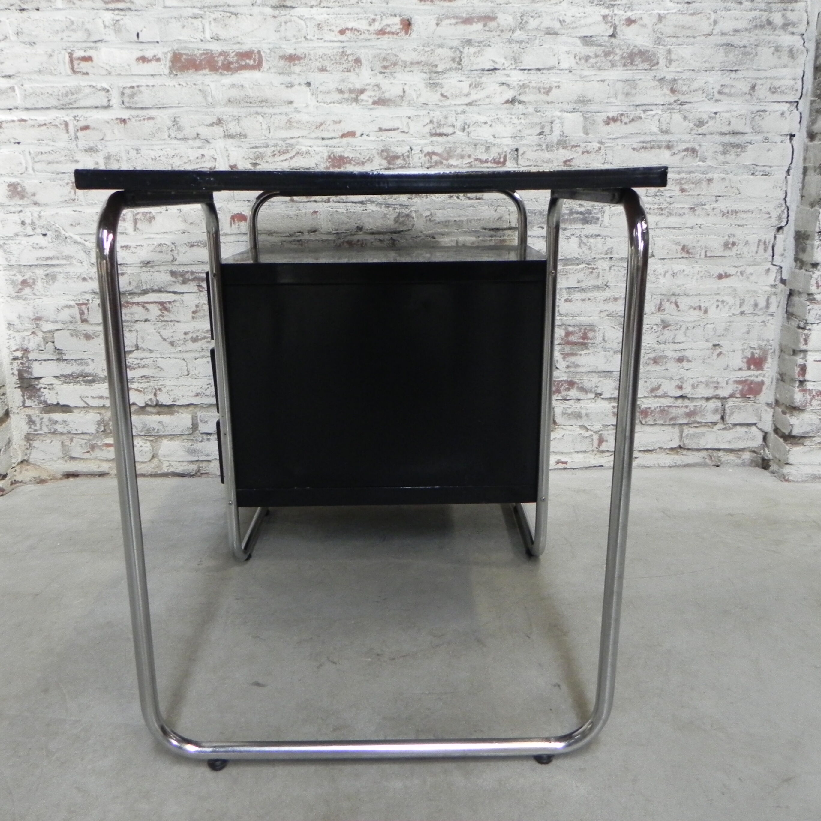 Vintage desk with formica top, Torck