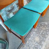Four vintage Italian chairs from the 1980s