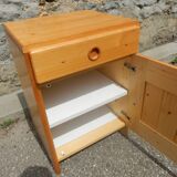 Splendid little pine sideboard / jam cupboard by Charlotte Perriand