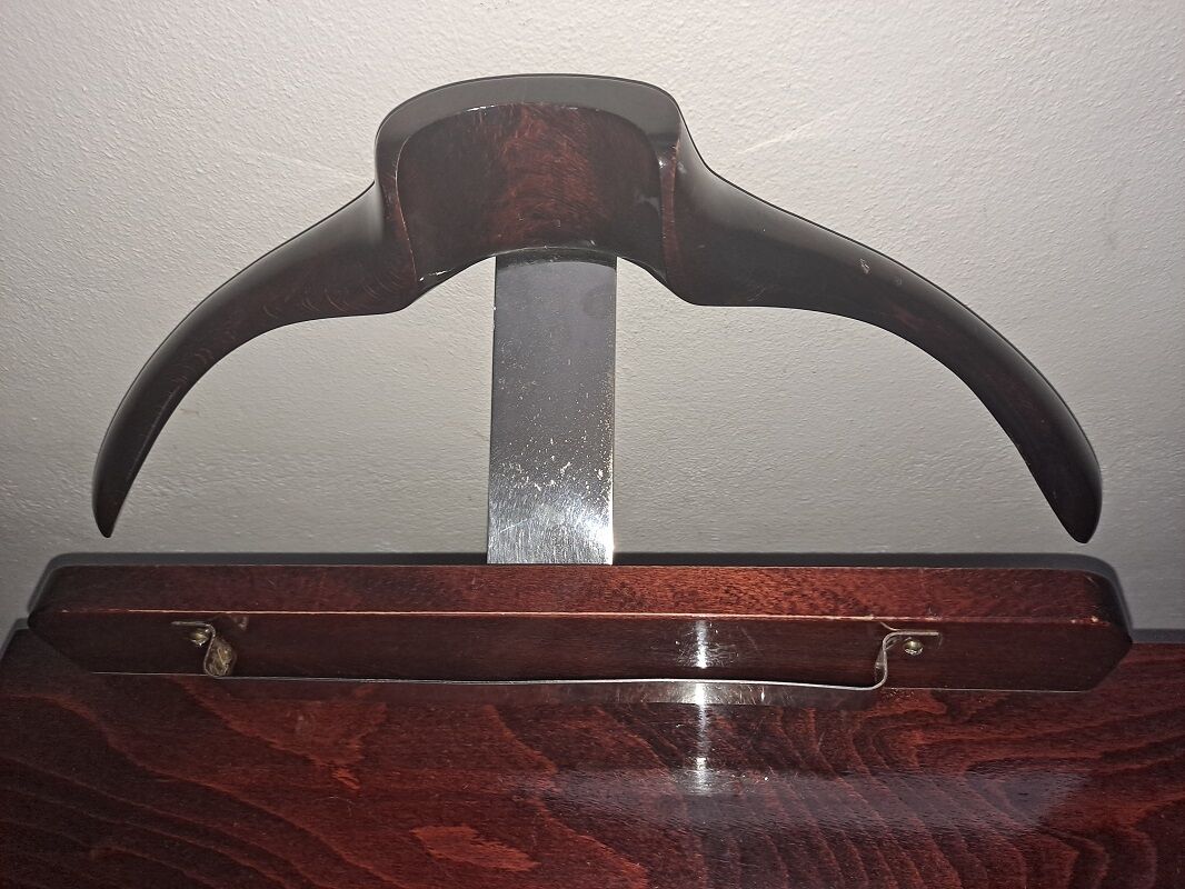 Super Mahogany Italian Designer Night Valet Dressboy