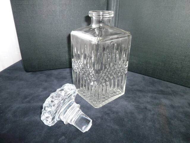 Vintage whiskey decanter