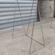 Smoked glass and chrome desk 1970