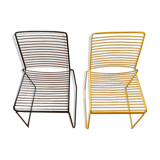 Pair of metal chairs by Hee Welling for Hay Design