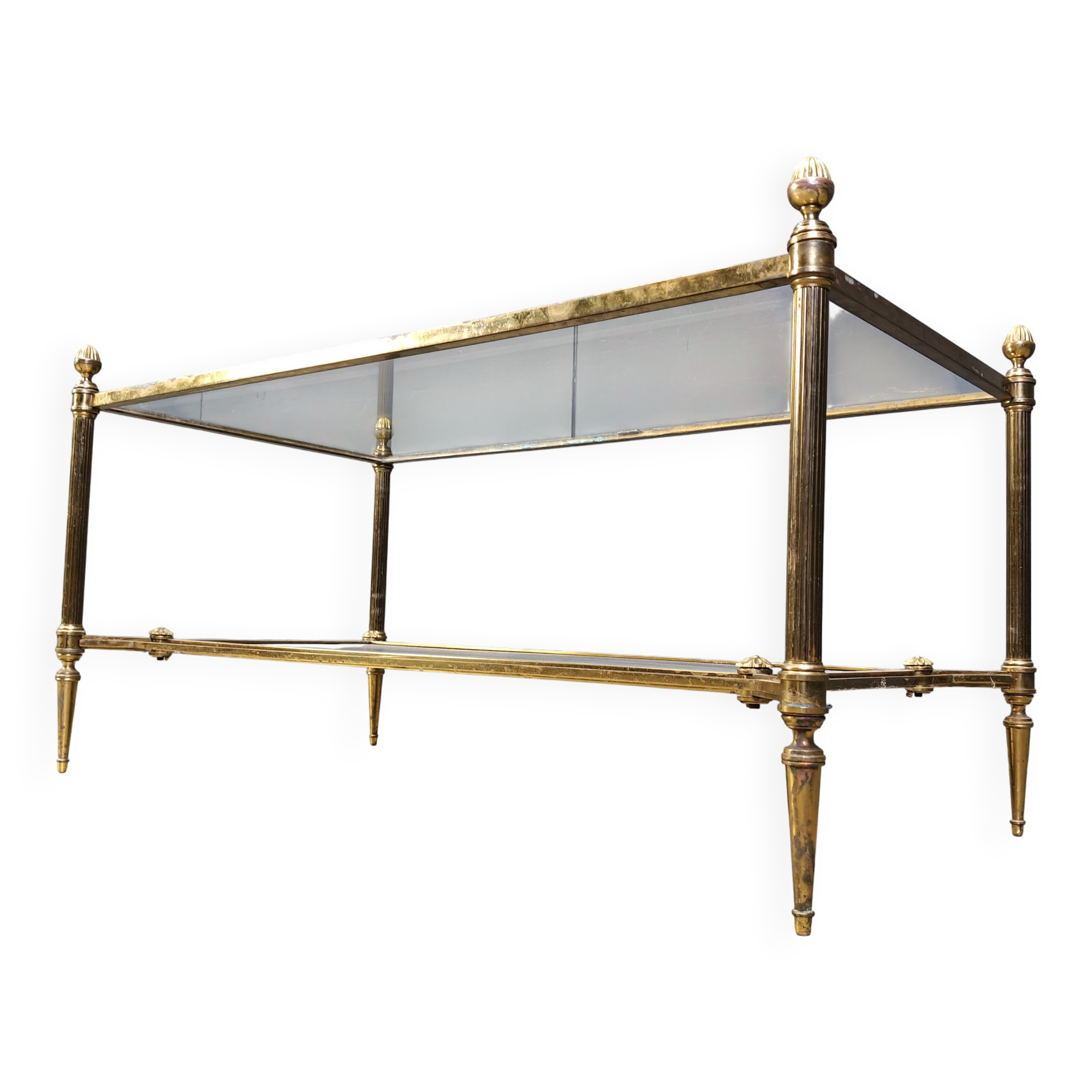 Vintage coffee table by Maison Jansen, 1960s.