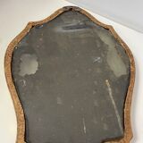 Old wooden mirror