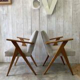 Pair of vintage armchairs