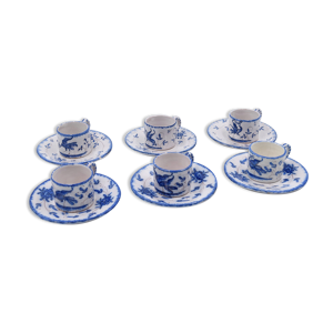 6 tasses et sous tasses