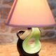 Lampe de chevet en céramique émaillé