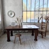 Dudouyt oak dining table 1940