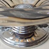 Glass cut smoked art deco