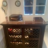 🍸 Vintage corner bar with sink and mini-fridge – unique piece