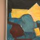 Swedish Oil on Canvas – “Abstract Composition” – Dated 1966 – Vintage
