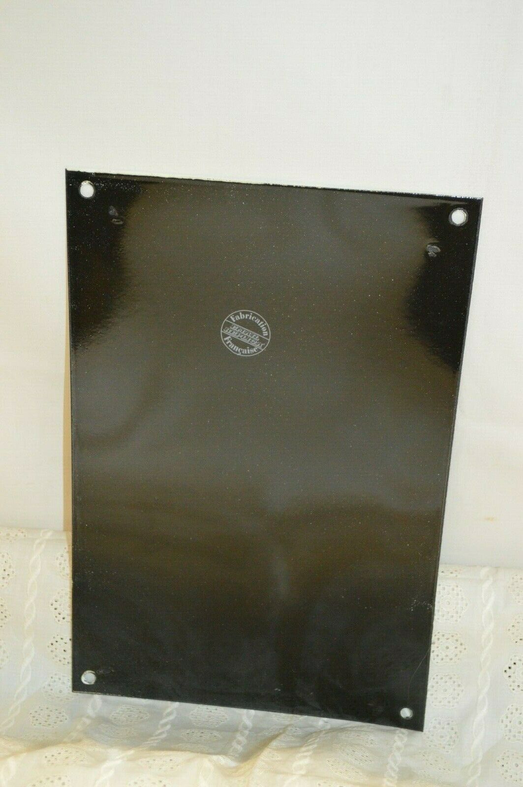 Enamelled plate "armor coffees"