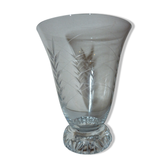 Daum Crystal vase