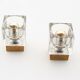 Fantastic set of 2 Sputnik Peill Putzler Wall Sconces