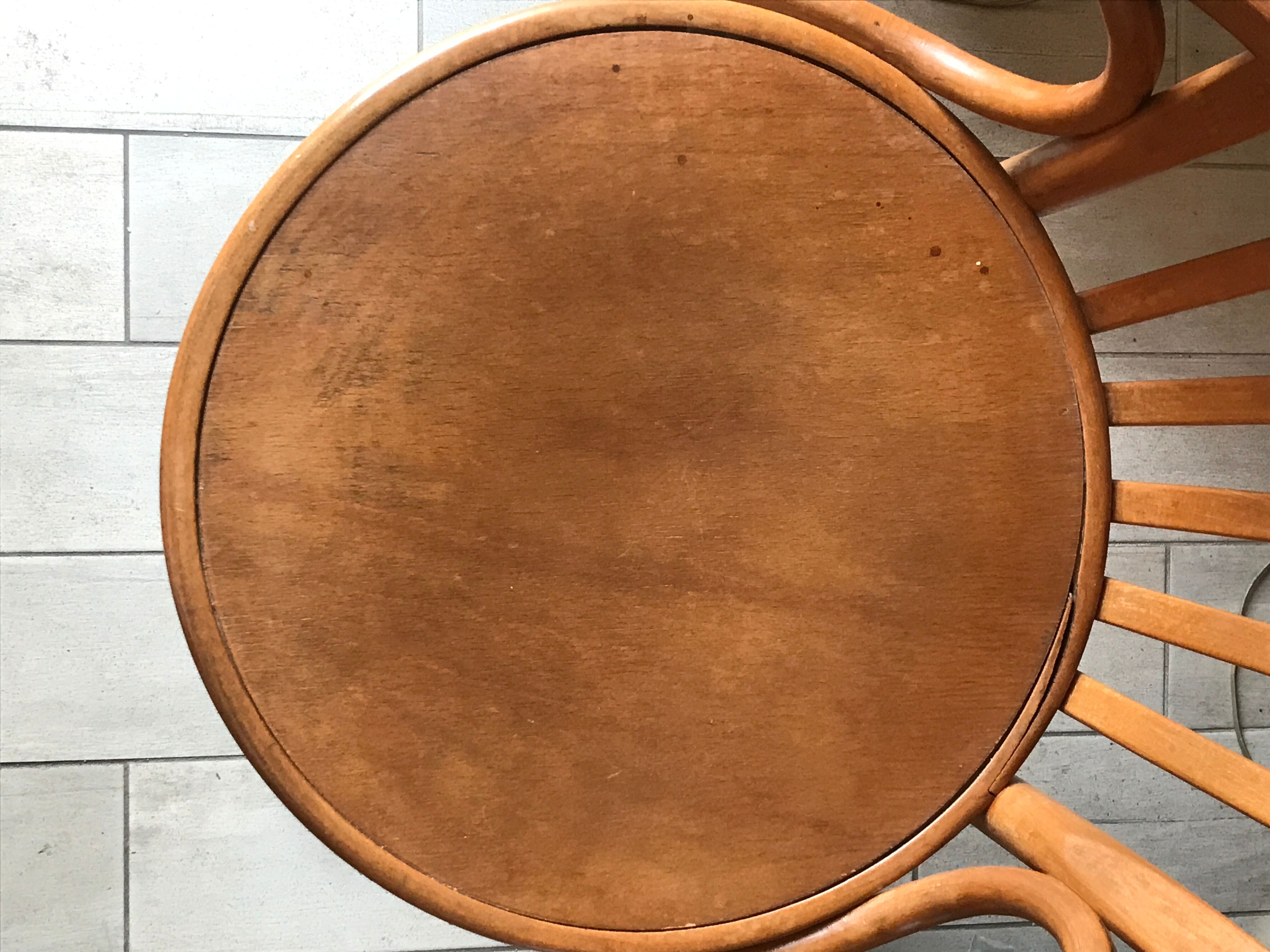 Fauteuil tournant thonet