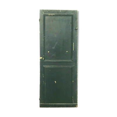 Porte de passage en sapin patiné porte ancienne XIX siècle