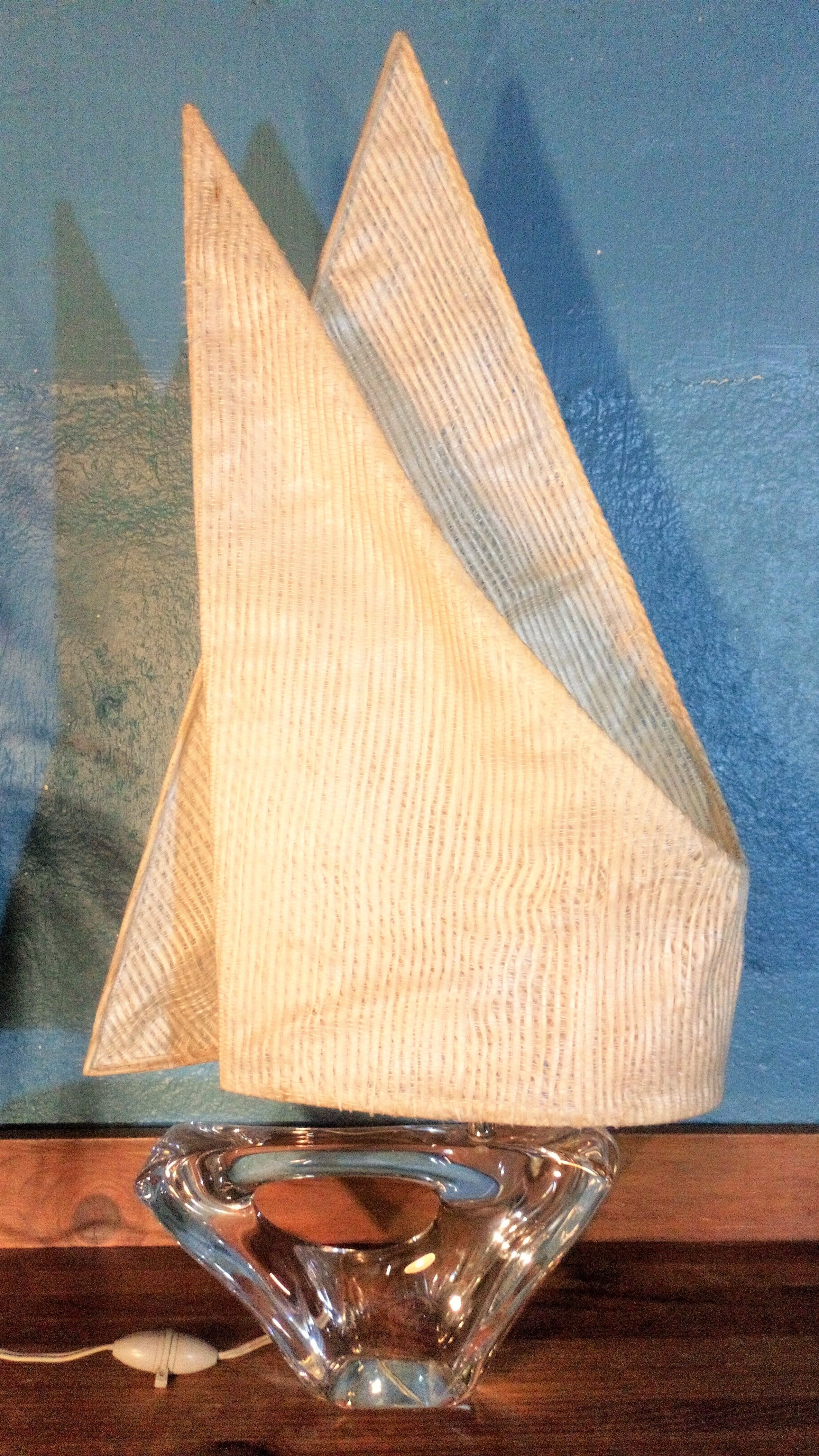 Lamp "Sailboat" Daum 1960s