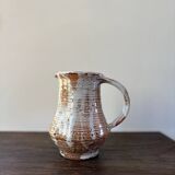 Chantal and Thierry Blanc ceramic pitcher, vintage 70s