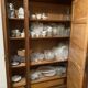 Antique walnut cabinet