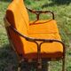 2-seater bamboo bench