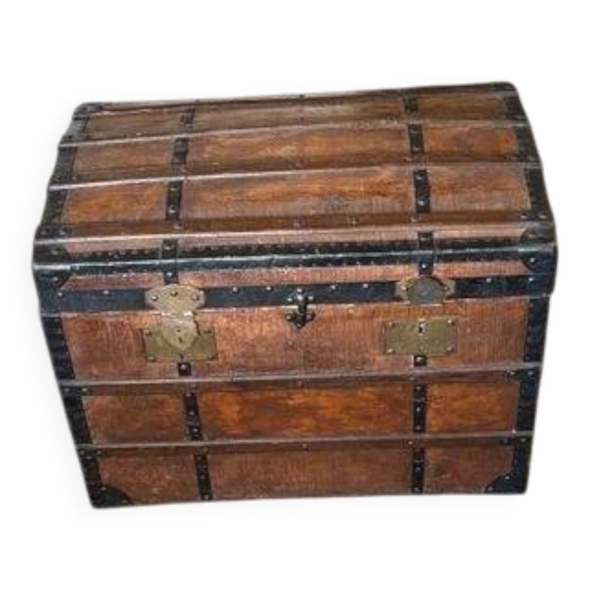 Coffre bois Malle ancienne