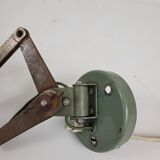 Accordion wall lamp sheet metal 50s