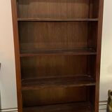 Solid wood bookcase
