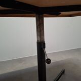 Height Adjustable Oak Table by ILSE Möbel, Germany, 1970s, Mid-Century