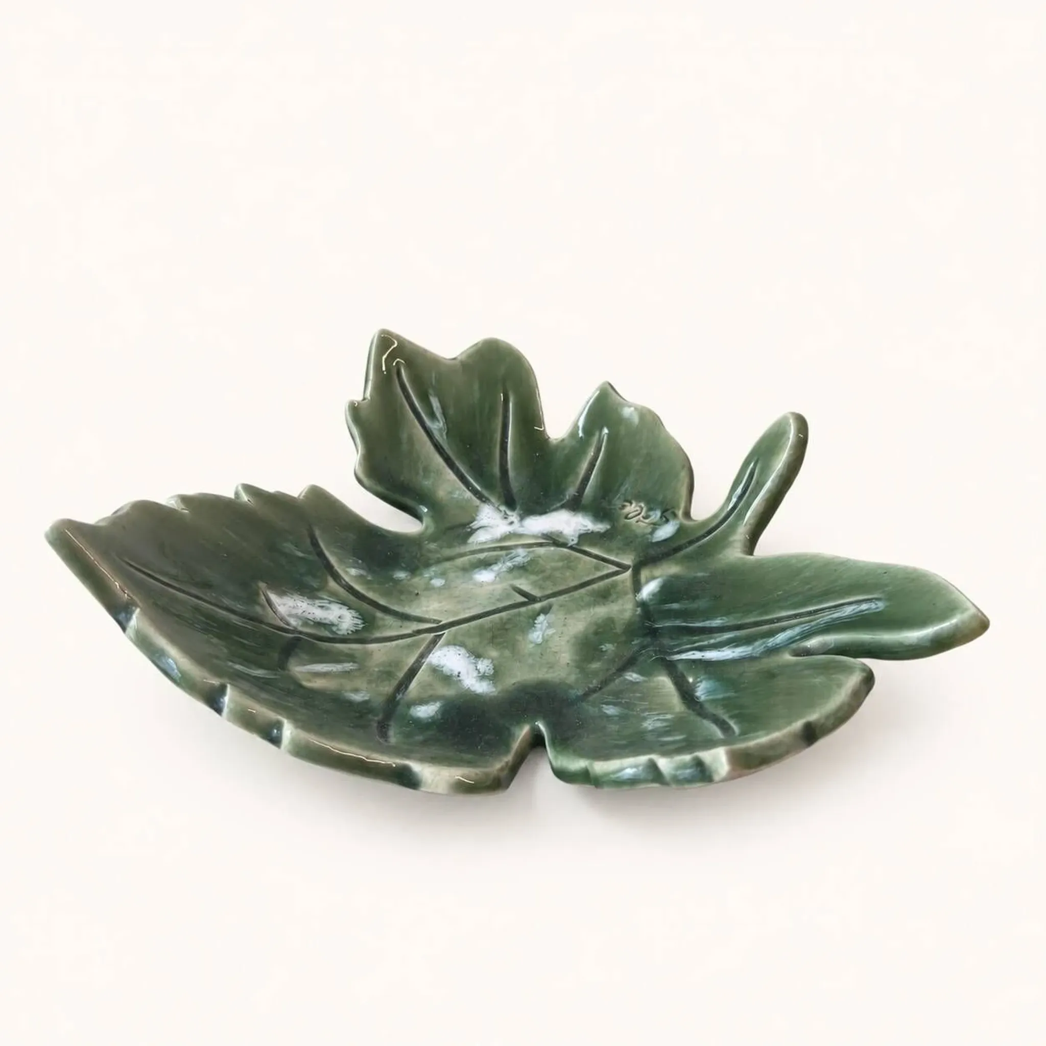 Ceramic plate from Vallauris, 1960s