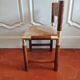 Set of 4 chairs by Pierre Jolliet from the 1970s.