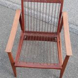Scandinavian teak armchair 1960