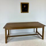 Old oak farmhouse table