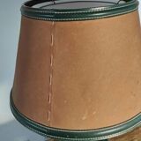 Lampe Art Déco Attribuée à Paul Dupré Lafon / Cuir Se killier et Parch