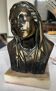Bronze bust of the Virgin