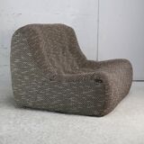 Space age sofa. Foam and fabrics. Circa 1970