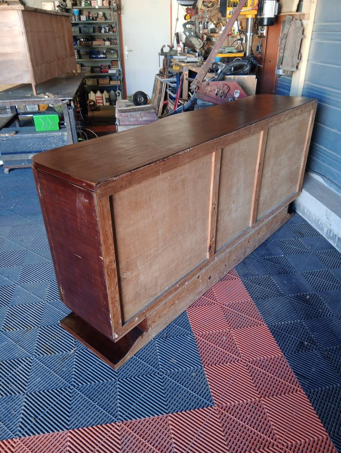 Art Deco sideboard with 3 doors