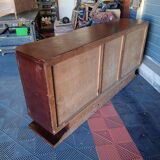 Art Deco sideboard with 3 doors