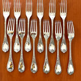 Christofle Marly, new condition, 48-piece cutlery set