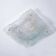 Space age curved glass ceiling light, vintage glass wall lamp.