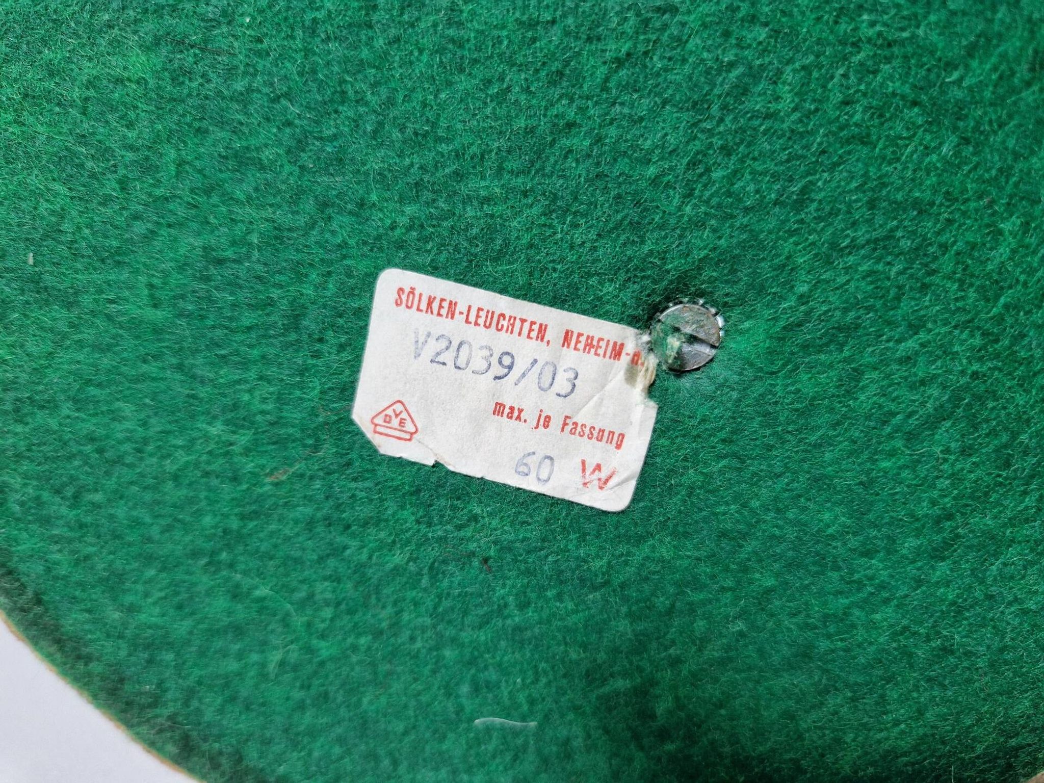 Lampe Space en métal chromé et globe en opaline, 1970