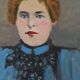 Painting - portrait woman