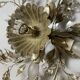 Crystal Flower Tole Flushmount 