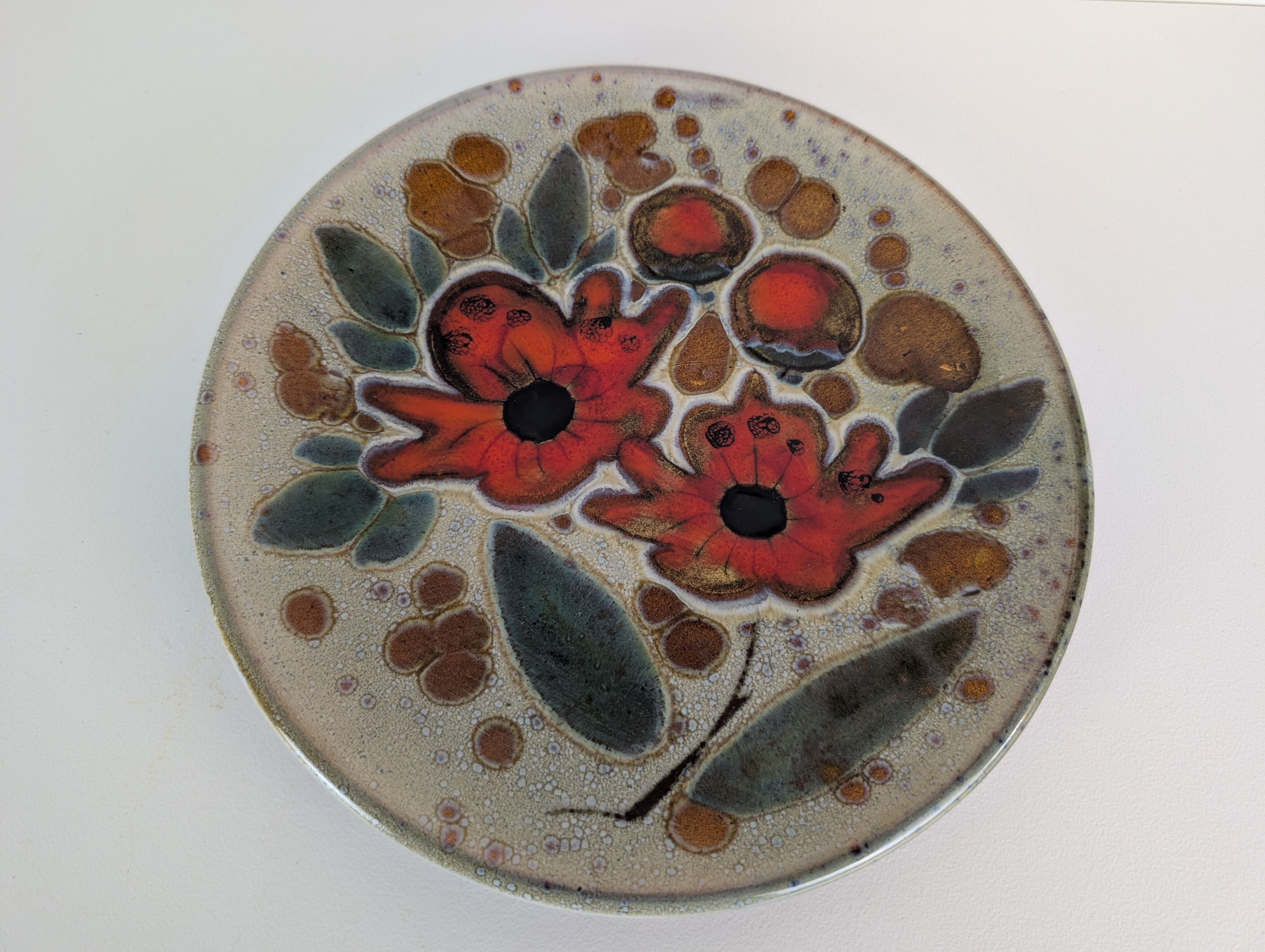 Monique Brenner Vallauris plates 60s