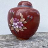 Chinese cloisonne ginger jar