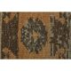 Vintage Turkish Hand-Knotted Wool Cotton Orange Runner Rug 96x214