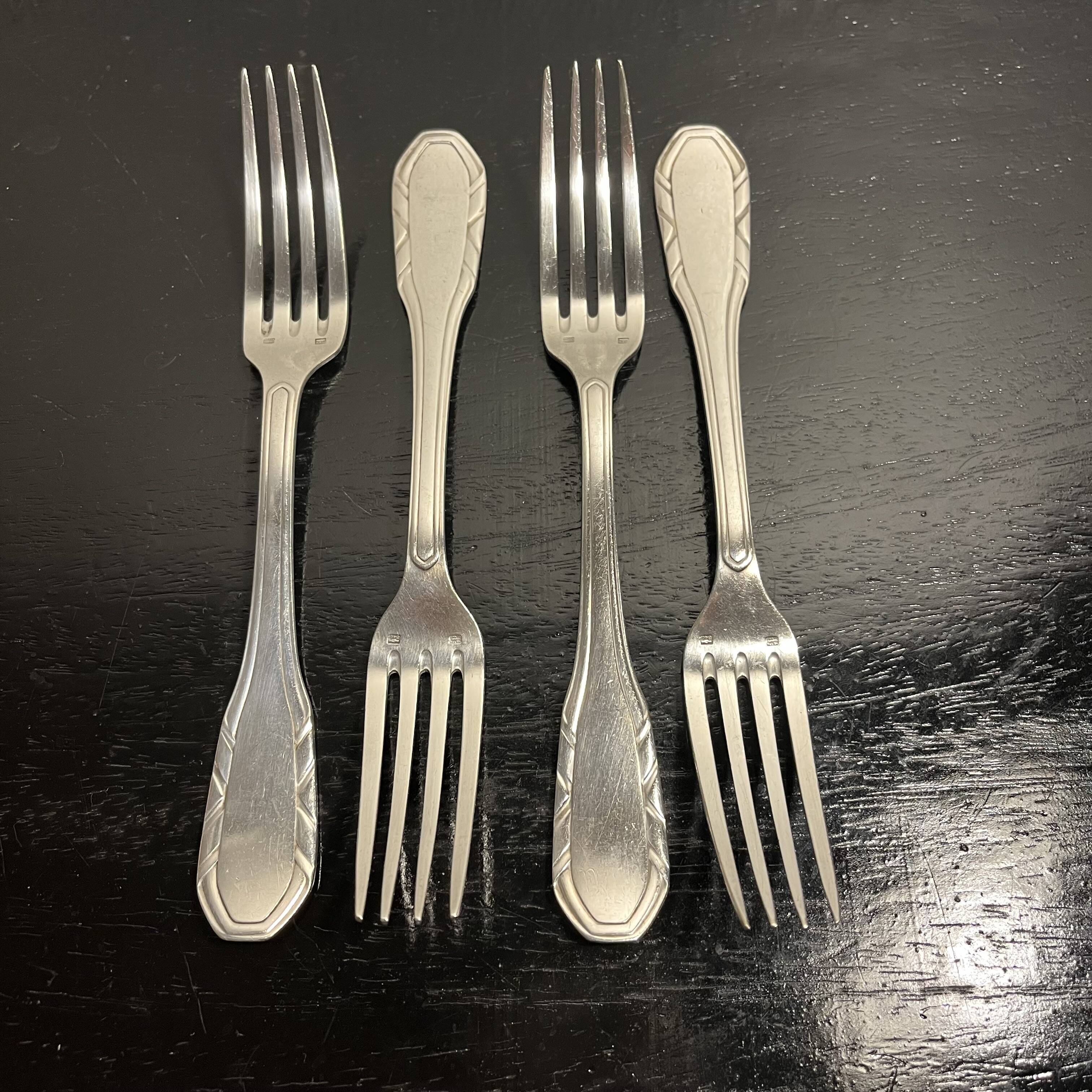 silver forks